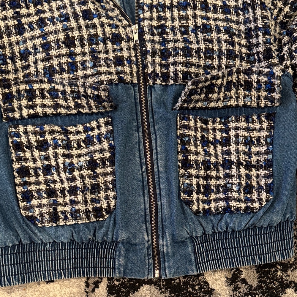 Tweed Denim Jacket - Picture 11 of 16